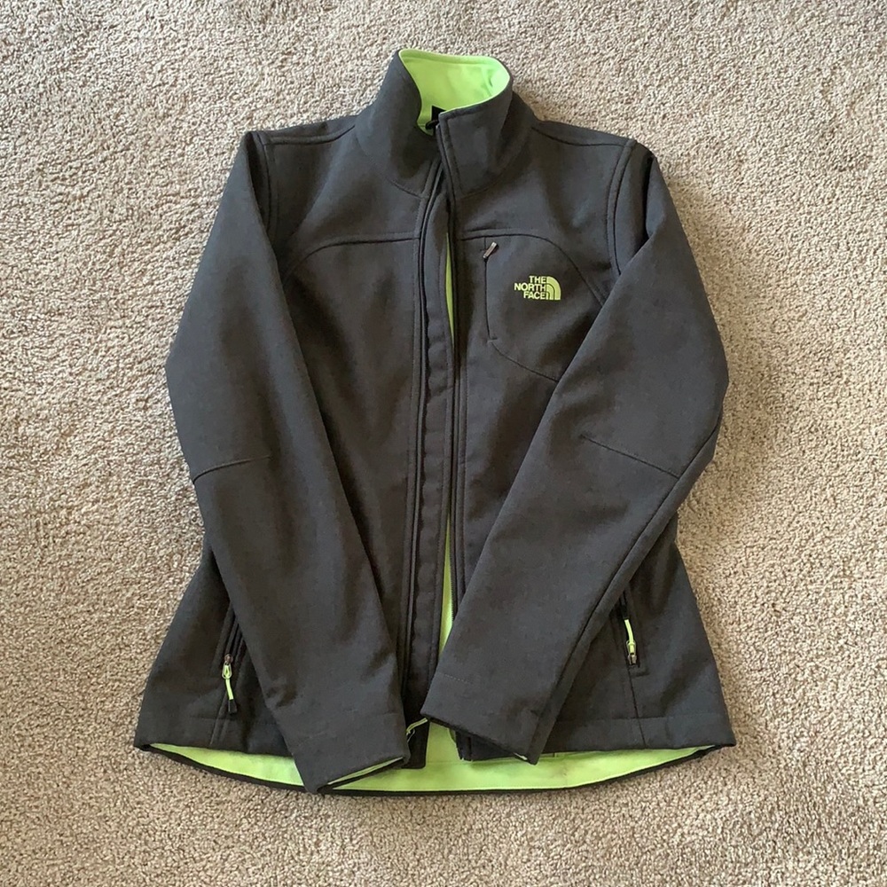 The North Face Dark Gray Shell Jacket - image 1